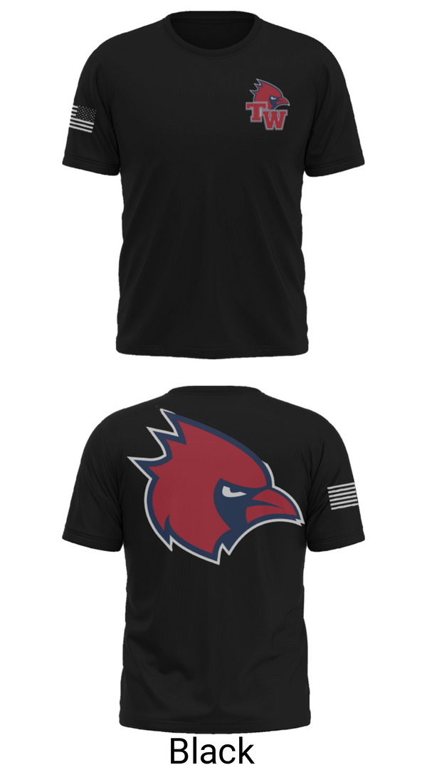 Short Sleeve Performance Shirt, Thomas Worthington High School Basketball, Women's Basketball, Teamtime, Team time, sublimation, custom sports apparel, team uniforms, spirit wear, spiritwear, sports uniforms, custom shirts, team store, custom team store, fundraiser sports, apparel fundraiser
