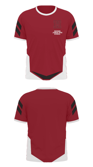 Short Sleeve Performance Polo, Havana Junior High School, Spirit Store, Teamtime, Team time, sublimation, custom sports apparel, team uniforms, spirit wear, spiritwear, sports uniforms, custom shirts, team store, custom team store, fundraiser sports, apparel fundraiser