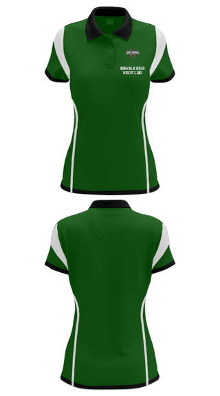 Women's Short Sleeve Performance Polo, Norwalk High Wrestling, Wrestling, Teamtime, Team time, sublimation, custom sports apparel, team uniforms, spirit wear, spiritwear, sports uniforms, custom shirts, team store, custom team store, fundraiser sports, apparel fundraiser
