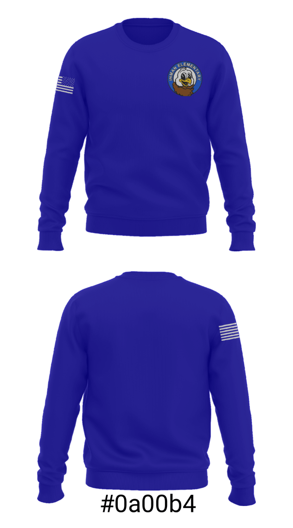 Crew Neck Sweatshirt, Inman Elementary, Spirit Store, Teamtime, Team time, sublimation, custom sports apparel, team uniforms, spirit wear, spiritwear, sports uniforms, custom shirts, team store, custom team store, fundraiser sports, apparel fundraiser