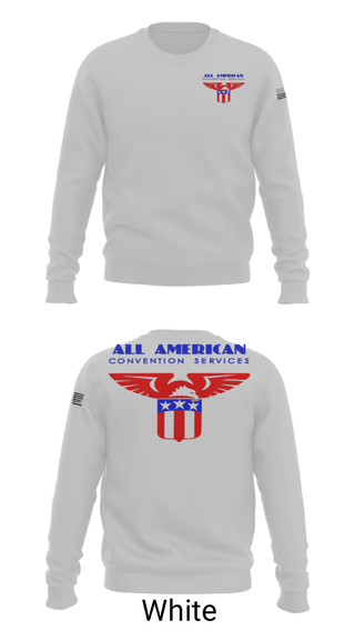 Crew Neck Sweatshirt, All American Convention Service, , Teamtime, Team time, sublimation, custom sports apparel, team uniforms, spirit wear, spiritwear, sports uniforms, custom shirts, team store, custom team store, fundraiser sports, apparel fundraiser