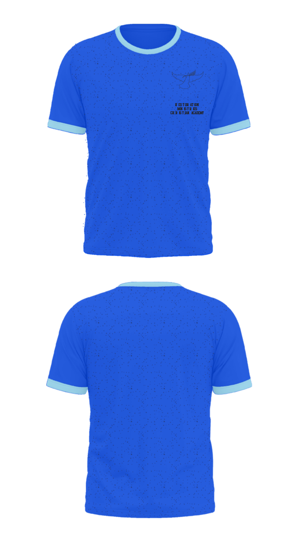 Short Sleeve Performance Shirt, Restoration Ministries Christian Academy, , Teamtime, Team time, sublimation, custom sports apparel, team uniforms, spirit wear, spiritwear, sports uniforms, custom shirts, team store, custom team store, fundraiser sports, apparel fundraiser