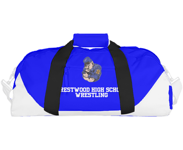 Duffle Bag, Crestwood High School Wrestling, Wrestling, Teamtime, Team time, sublimation, custom sports apparel, team uniforms, spirit wear, spiritwear, sports uniforms, custom shirts, team store, custom team store, fundraiser sports, apparel fundraiser