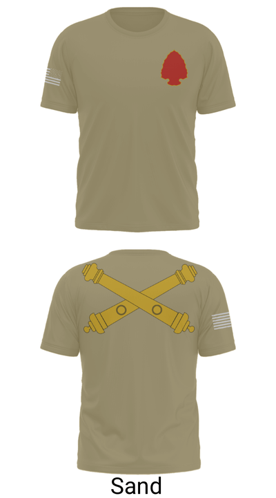 1-109th FA 47038800 Short Sleeve Performance Shirt - 46