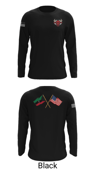 Long Sleeve Performance Shirt, 802 OD, Army, Teamtime, Team time, sublimation, custom sports apparel, team uniforms, spirit wear, spiritwear, sports uniforms, custom shirts, team store, custom team store, fundraiser sports, apparel fundraiser