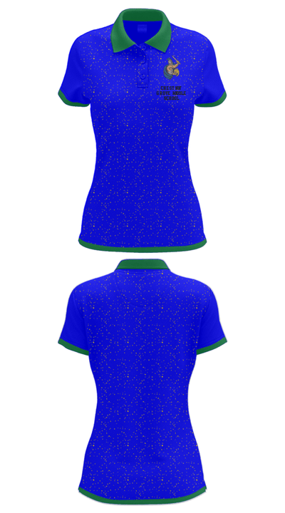 Chestnut Grove Middle School 37705230 Women's Short Sleeve Performance Polo  - 32