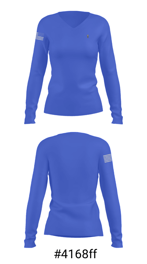 Women's Long Sleeve Vneck Shirt, JRLETSGETTHISWORK, , Teamtime, Team time, sublimation, custom sports apparel, team uniforms, spirit wear, spiritwear, sports uniforms, custom shirts, team store, custom team store, fundraiser sports, apparel fundraiser