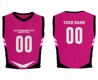 Mens Basketball Jersey, Lady Spartans Elite Basketball, Men's Basketball, Teamtime, Team time, sublimation, custom sports apparel, team uniforms, spirit wear, spiritwear, sports uniforms, custom shirts, team store, custom team store, fundraiser sports, apparel fundraiser