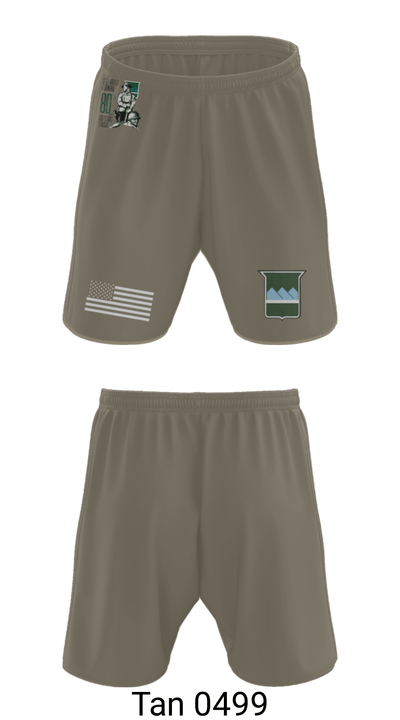 80th Training Command 12483809 Athletic Shorts With Pockets - 37
