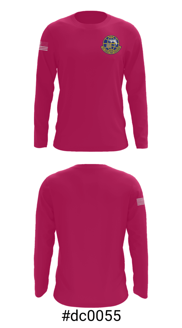 Long Sleeve Performance Shirt, , Air Force, Teamtime, Team time, sublimation, custom sports apparel, team uniforms, spirit wear, spiritwear, sports uniforms, custom shirts, team store, custom team store, fundraiser sports, apparel fundraiser
