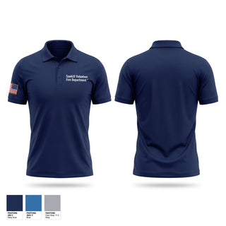Short Sleeve Performance Polo, Sawkill Volunteer Fire Department, Fire Department, Teamtime, Team time, sublimation, custom sports apparel, team uniforms, spirit wear, spiritwear, sports uniforms, custom shirts, team store, custom team store, fundraiser sports, apparel fundraiser