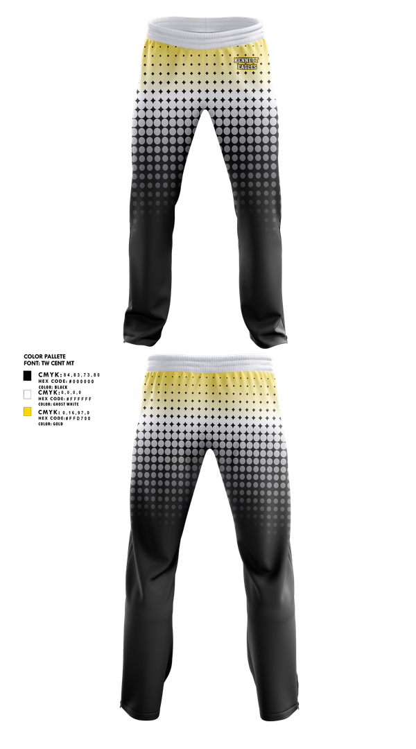 Sweatpants, Kennett Eagles, , Teamtime, Team time, sublimation, custom sports apparel, team uniforms, spirit wear, spiritwear, sports uniforms, custom shirts, team store, custom team store, fundraiser sports, apparel fundraiser