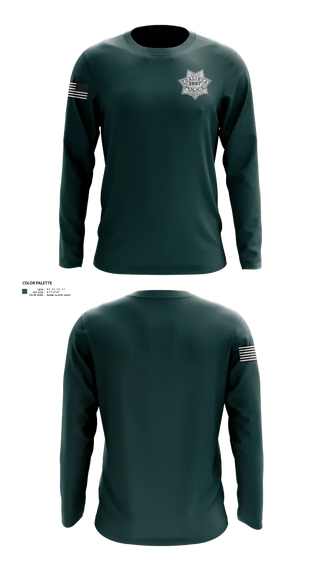Long Sleeve Performance Shirt, Coalinga Police Department, Police, Teamtime, Team time, sublimation, custom sports apparel, team uniforms, spirit wear, spiritwear, sports uniforms, custom shirts, team store, custom team store, fundraiser sports, apparel fundraiser
