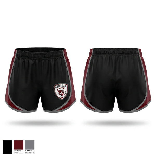 Womens Shorts, Cougars, Men's Soccer, Teamtime, Team time, sublimation, custom sports apparel, team uniforms, spirit wear, spiritwear, sports uniforms, custom shirts, team store, custom team store, fundraiser sports, apparel fundraiser