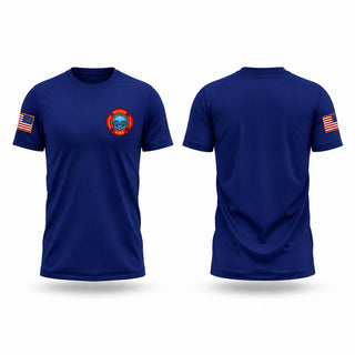 Short Sleeve Performance Shirt, Fentress County, Fire Department, Teamtime, Team time, sublimation, custom sports apparel, team uniforms, spirit wear, spiritwear, sports uniforms, custom shirts, team store, custom team store, fundraiser sports, apparel fundraiser