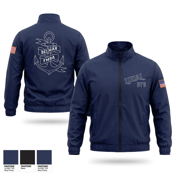 Windbreaker, Belmar Ems 378, EMS/EMT, Teamtime, Team time, sublimation, custom sports apparel, team uniforms, spirit wear, spiritwear, sports uniforms, custom shirts, team store, custom team store, fundraiser sports, apparel fundraiser