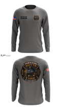 Tawakoni South Volunteer Fire Department Long Sleeve Performance Shirt - 11
