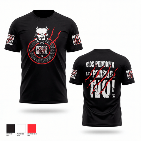 Short Sleeve Performance Shirt, PERROS DEL MAL FC, Men's Soccer, Teamtime, Team time, sublimation, custom sports apparel, team uniforms, spirit wear, spiritwear, sports uniforms, custom shirts, team store, custom team store, fundraiser sports, apparel fundraiser