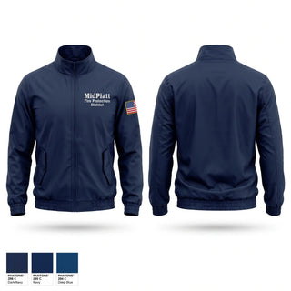 Windbreaker, Mid-Piatt Fire Protection District, Fire Department, Teamtime, Team time, sublimation, custom sports apparel, team uniforms, spirit wear, spiritwear, sports uniforms, custom shirts, team store, custom team store, fundraiser sports, apparel fundraiser