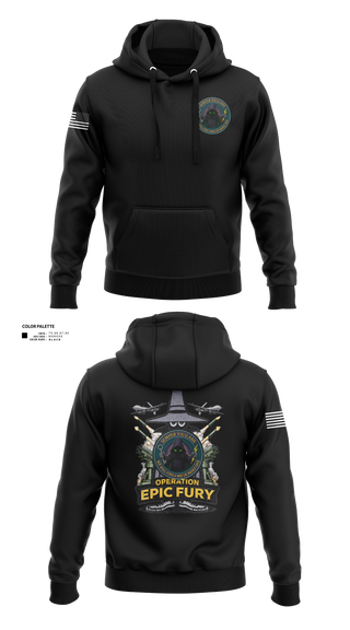 Hoodie, 117th Intel Squadron, Air Force, Teamtime, Team time, sublimation, custom sports apparel, team uniforms, spirit wear, spiritwear, sports uniforms, custom shirts, team store, custom team store, fundraiser sports, apparel fundraiser