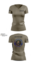 Oregon national guard shooting team 41509852 Women's Short Sleeve V-neck Shirt - 23