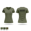 Shoshone County sheriffs office Women's Short Sleeve V-neck Shirt - 1