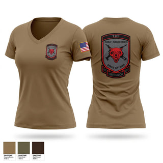 Womens Short Sleeve Vneck Shirt, Dogs of War, Army, Teamtime, Team time, sublimation, custom sports apparel, team uniforms, spirit wear, spiritwear, sports uniforms, custom shirts, team store, custom team store, fundraiser sports, apparel fundraiser