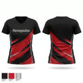 Renegades 95051803 Women's Short Sleeve V-neck Shirt - 1