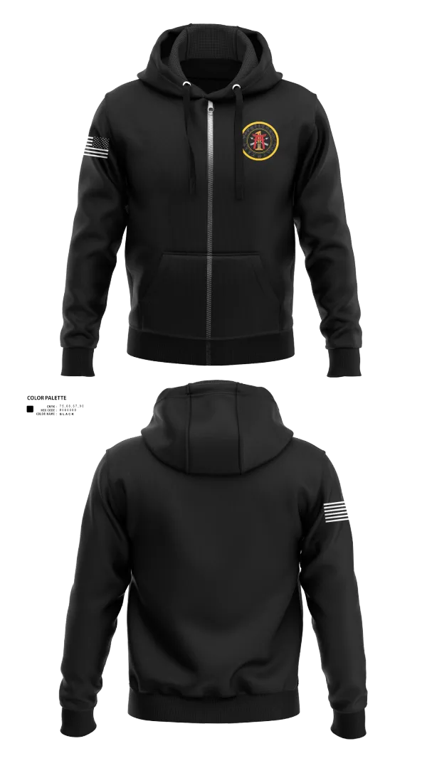 Zip Hoodie, D.B. Coopers, Army, Teamtime, Team time, sublimation, custom sports apparel, team uniforms, spirit wear, spiritwear, sports uniforms, custom shirts, team store, custom team store, fundraiser sports, apparel fundraiser