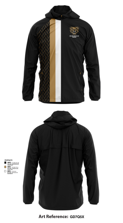 Golden Grizzlies Soccer 35825222 Windbreaker - 22