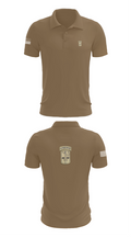 C co 4/327th INF BN 89497765 Short Sleeve Performance Polo - 7