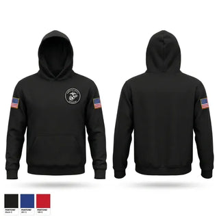 Hoodie, KWHS MCJROTC, Marines, Teamtime, Team time, sublimation, custom sports apparel, team uniforms, spirit wear, spiritwear, sports uniforms, custom shirts, team store, custom team store, fundraiser sports, apparel fundraiser