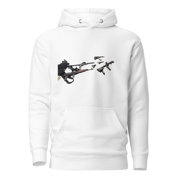 Unisex Hoodie - 1 - White