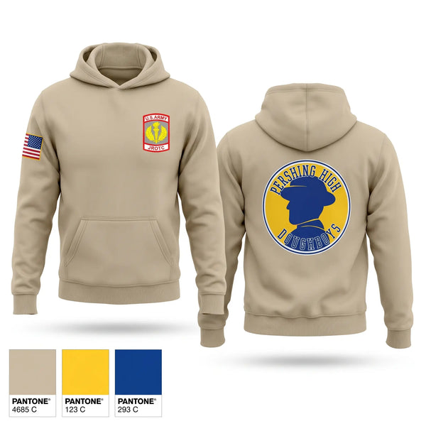 Hoodie, Pershing Doughboy Battalion, Army, Teamtime, Team time, sublimation, custom sports apparel, team uniforms, spirit wear, spiritwear, sports uniforms, custom shirts, team store, custom team store, fundraiser sports, apparel fundraiser