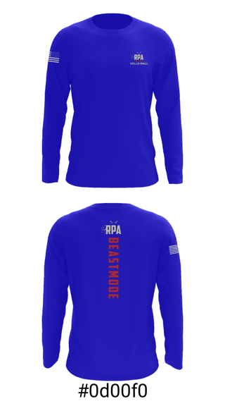 Long Sleeve Performance Shirt, RISE, Women's Volleyball, Teamtime, Team time, sublimation, custom sports apparel, team uniforms, spirit wear, spiritwear, sports uniforms, custom shirts, team store, custom team store, fundraiser sports, apparel fundraiser