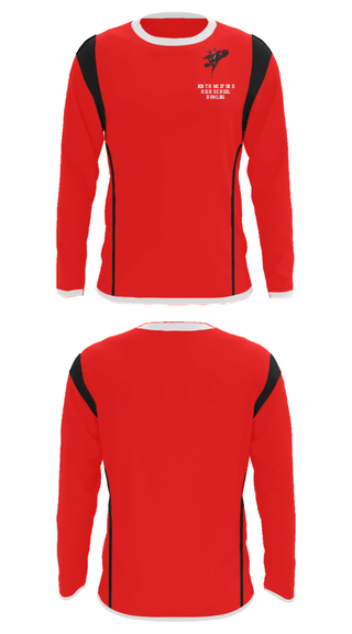 Long Sleeve Performance Shirt, North Medford High School Bowling, Bowling, Teamtime, Team time, sublimation, custom sports apparel, team uniforms, spirit wear, spiritwear, sports uniforms, custom shirts, team store, custom team store, fundraiser sports, apparel fundraiser