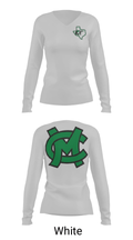 Caddo Mills Middle School Basketball 89707259 Women's Long Sleeve V-neck Shirt - 6
