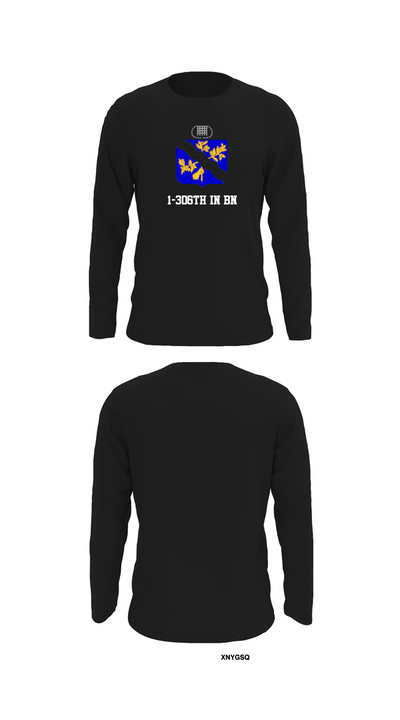 1-306th IN BN 86635313 Long Sleeve Performance Shirt 32
