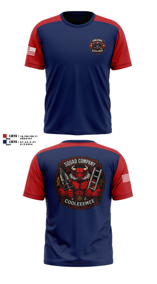 Short Sleeve Performance Shirt, Cooleemee fire department, Fire Department, Teamtime, Team time, sublimation, custom sports apparel, team uniforms, spirit wear, spiritwear, sports uniforms, custom shirts, team store, custom team store, fundraiser sports, apparel fundraiser