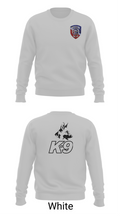 Anniston Police Department K9 Unit 48223087 Crew Neck Sweatshirt - 2