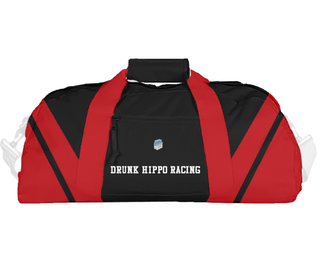 Duffle Bag, Drunk Hippo Racing, , Teamtime, Team time, sublimation, custom sports apparel, team uniforms, spirit wear, spiritwear, sports uniforms, custom shirts, team store, custom team store, fundraiser sports, apparel fundraiser