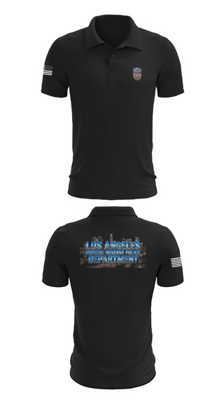 Short Sleeve Performance Polo, Federal Reserve Police DTLA, Police, Teamtime, Team time, sublimation, custom sports apparel, team uniforms, spirit wear, spiritwear, sports uniforms, custom shirts, team store, custom team store, fundraiser sports, apparel fundraiser