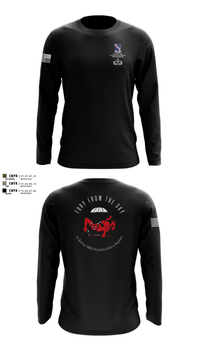 CCo, 1-508PIR (OG) Long Sleeve Performance Shirt 105