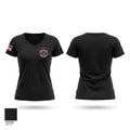 Carsonville Fire & Rescue Women's Short Sleeve V-neck Shirt - 1