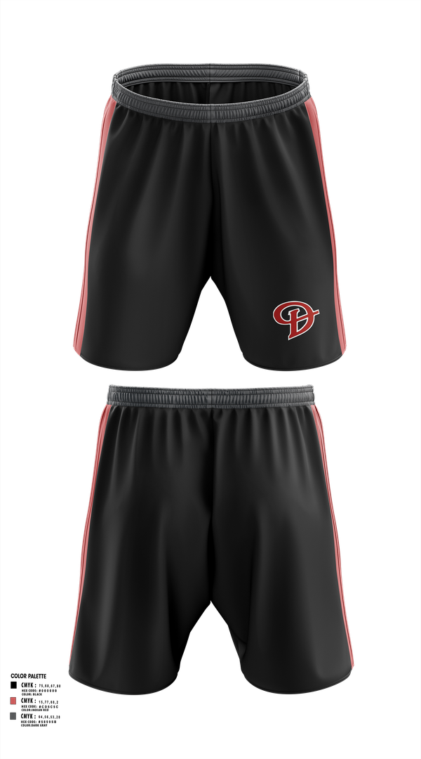 Athletic Shorts With Pockets, Dynasty, Baseball, Teamtime, Team time, sublimation, custom sports apparel, team uniforms, spirit wear, spiritwear, sports uniforms, custom shirts, team store, custom team store, fundraiser sports, apparel fundraiser