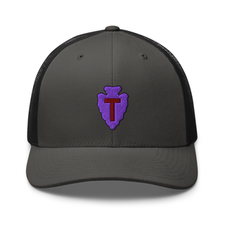 36th Infantry Division A Co 1-141 Retro Trucker Hat | Yupoong 6606