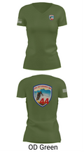 Civil Disturbance Unit 55553252 Women's Short Sleeve V-neck Shirt - 45