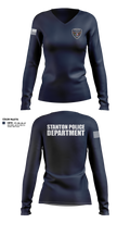 Stanton Police Women's Long Sleeve V-neck Shirt - 12