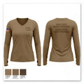 Fuel Team 6 54285292 Women's Long Sleeve V-neck Shirt - 1