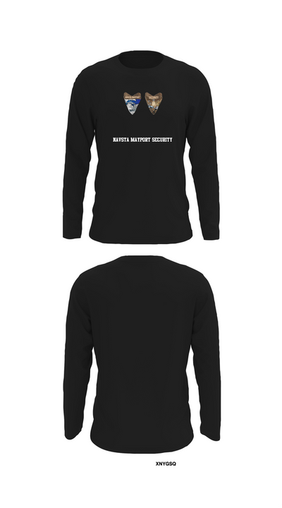 NAVSTA MAYPORT SECURITY 9551014 Long Sleeve Performance Shirt 31